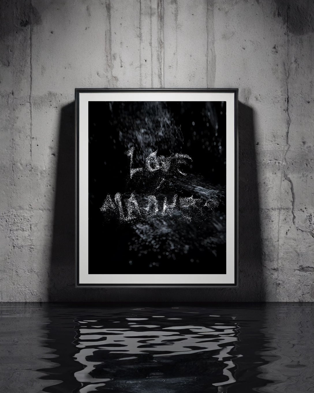 Unknownian | Love is Madness one | Framed Version | Limited Edition Print