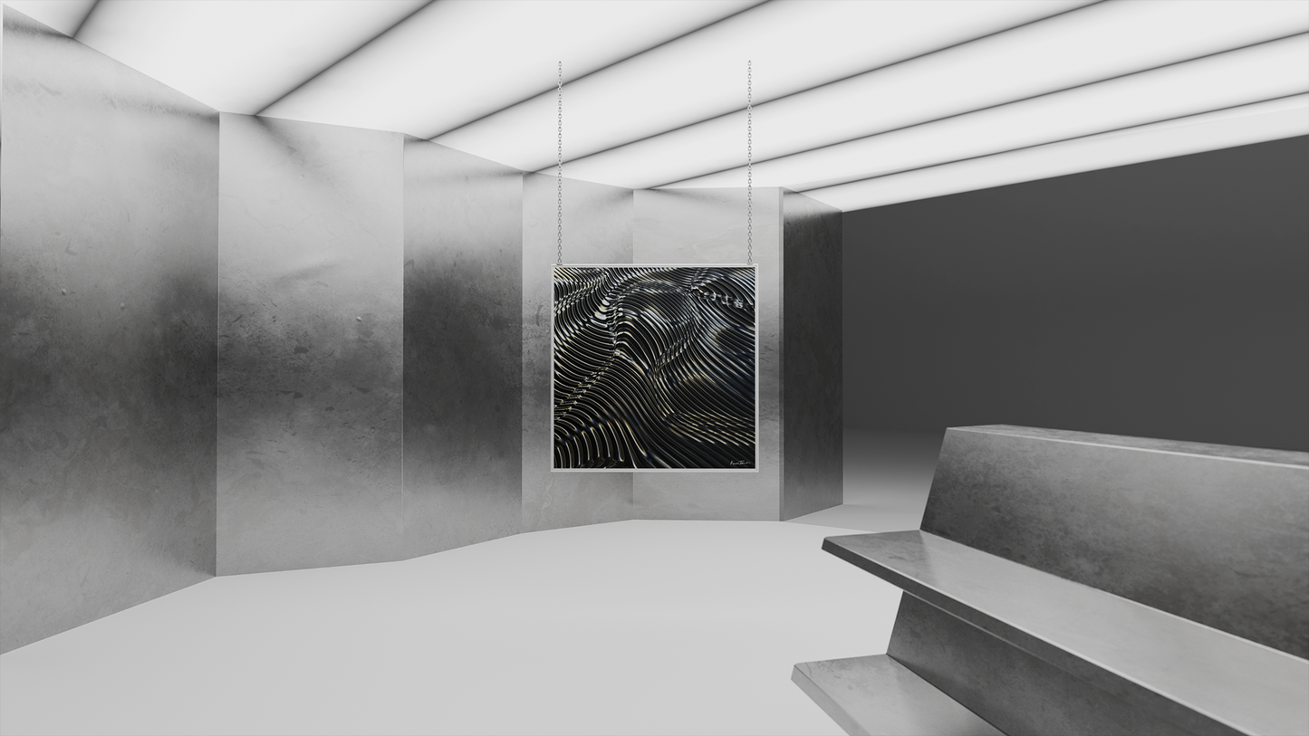 Kaoru Tanaka | Metal Wave | Limited Signed Edition Print | 20 Editions